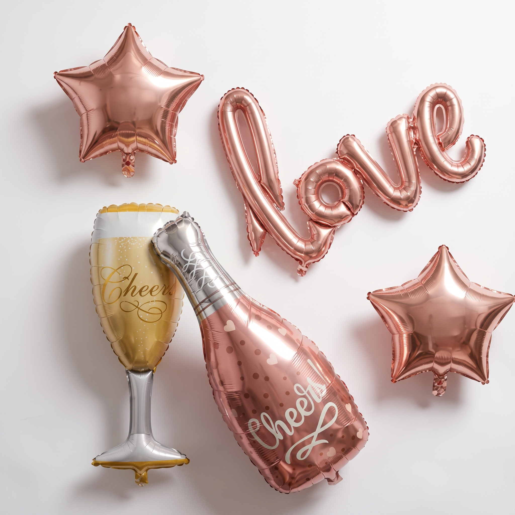 Love Celebration Foil Balloon Set